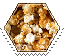 caramel popcorn hexagonal stamp
